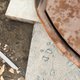 My favorite shot from the gallery. Here the edges of the rust are blurry and undefined.